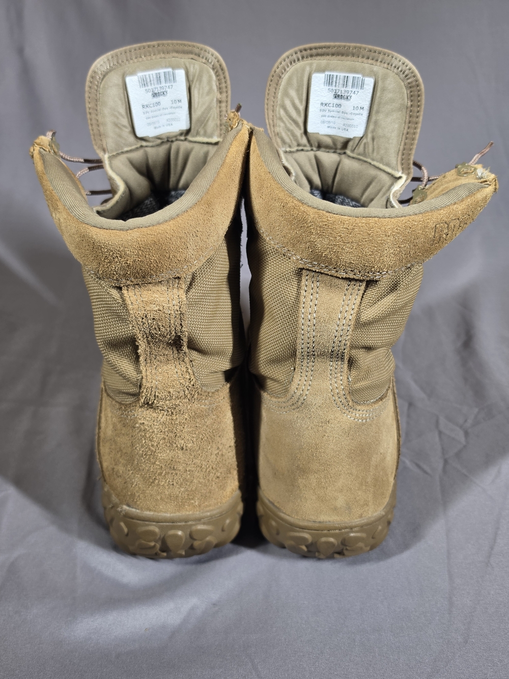 Rocky S2V RKC100 Extreme Cold Weather Combat Boots Coyote Brown 10M USA Made - Picture 4 of 7